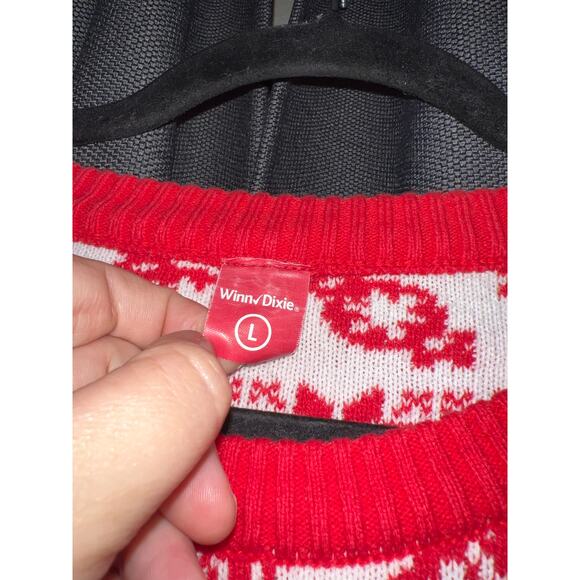 Ugly Christmas Sweater Xmas Size Large Winn Dixie - Picture 2 of 3
